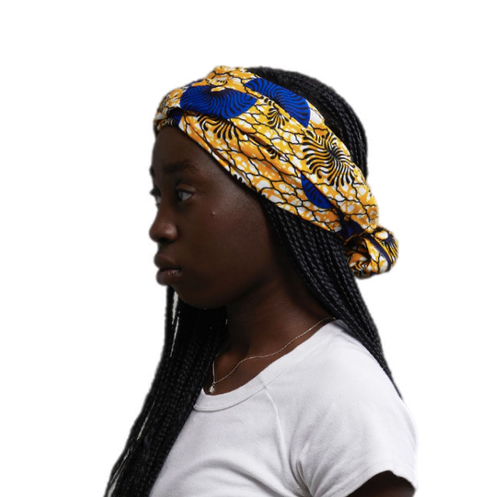 Cotton scarf-head wraps